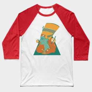 Mountain Green Nefertiti and The Stars Baseball T-Shirt